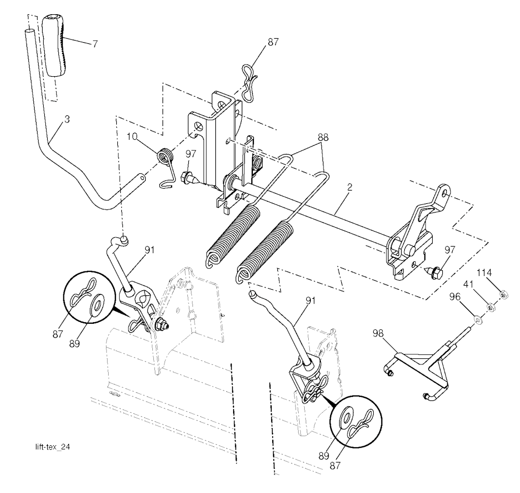 Explosionszeichnung Ersatzteile