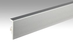 MEISTER Fussleiste Profil 20 PK Aqua  Edelstahl DF 063 - 2380 mm