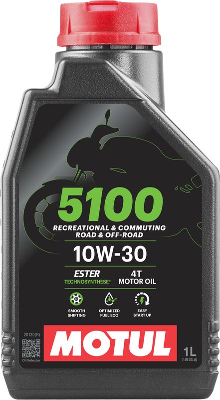 MOTUL 5100 4T Motorenöl - 10W30 1 l
