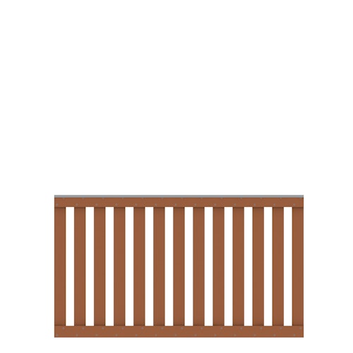 TraumGarten Vorgartenzaun Raja WPC 149x85 cm