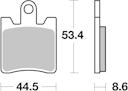 Vorschaubild SBS Bremsbelag 740HF Street Ceramic
