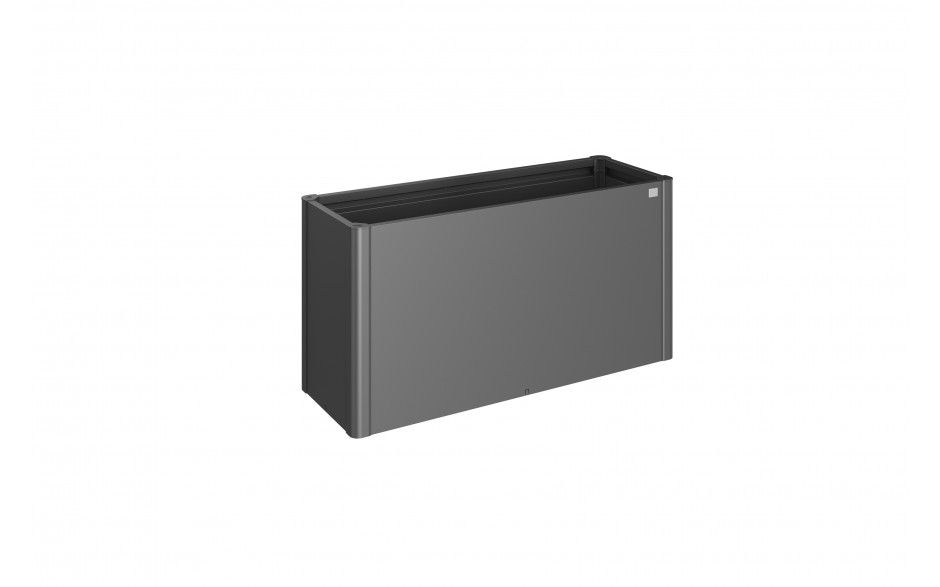 Biohort HochBeet 152 x 53 x 77 cm (Gr. 1,5x0,5) dunkelgrau-metallic