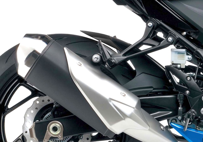 BODYSTYLE Hinterradabdeckungsverlängerung ABS Kunststoff schwarz-matt für SUZUKI GSX-S 750 