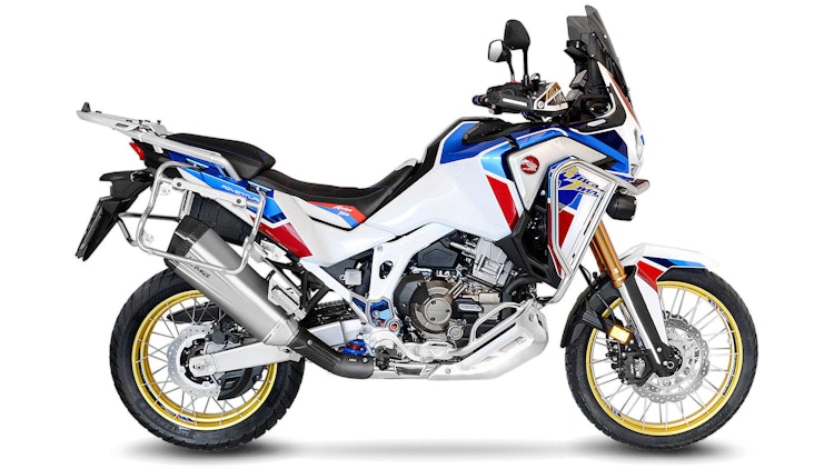 LeoVince SLIP-ON Edelstahl SBK LV-12 für HONDA CRF 1100 L AFRICA TWIN/ADVENTURE SPORT/DCT