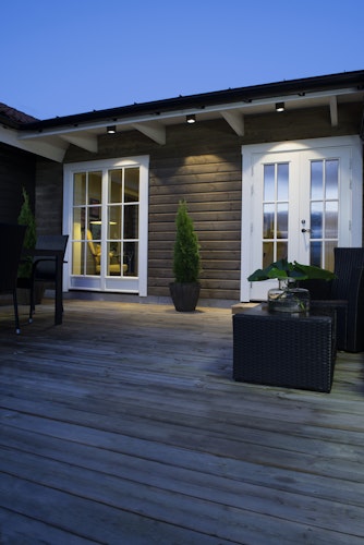 Konstsmide Deckenleuchte Cesena, 6W LED, Aluminium, anthrazit (7852-370)