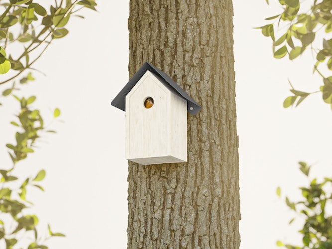 Alberts® Schutzspitzdach für Futterhaus