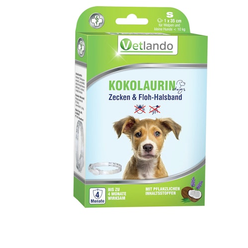 Vetlando Kokolaurin Anti-Zecken- & Flohhalsband Hundepflegeartikel