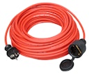 Vorschaubild Kopp Schutzkontaktverlängerung Gummi, 25m, rot