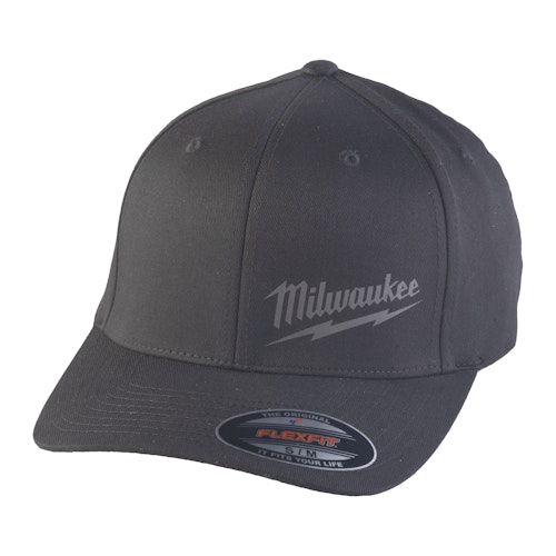 Milwaukee BCSBL-S/M Baseball Kappe schwarz Größe S/M mit UV-Schutz 4932493095