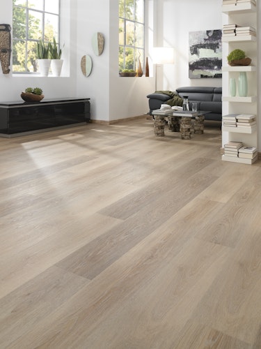 KWG Antigua infinity extend Silbereiche natur Designvinyl Fertigfußboden mit Microfase 180x22 cm