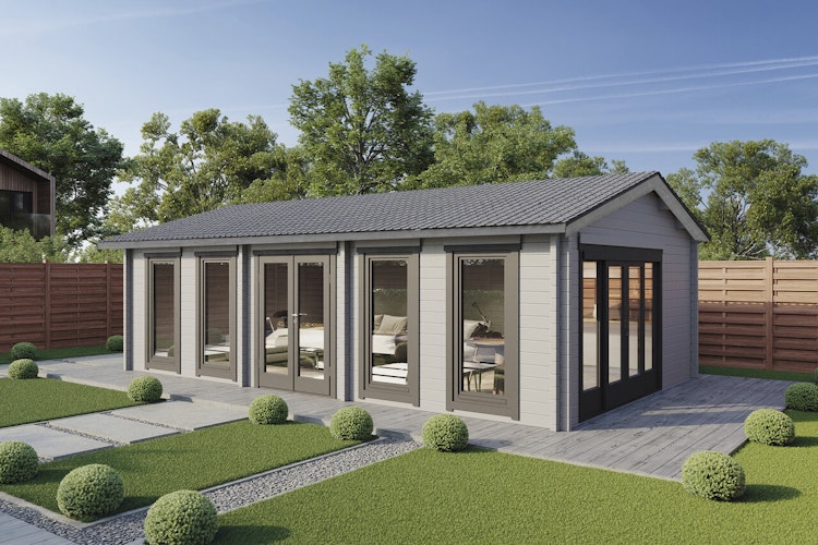 Wolff Finnhaus Ferienhaus Moma 43 - 70 mm