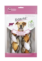 DOKAS Kauzopf mit Fischhaut Hundesnacks 120 Gramm