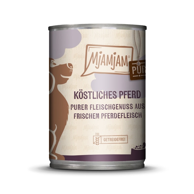 MJAMJAM Purer Fleischgenuss 400g Dose HundenassfutterVorschaubild