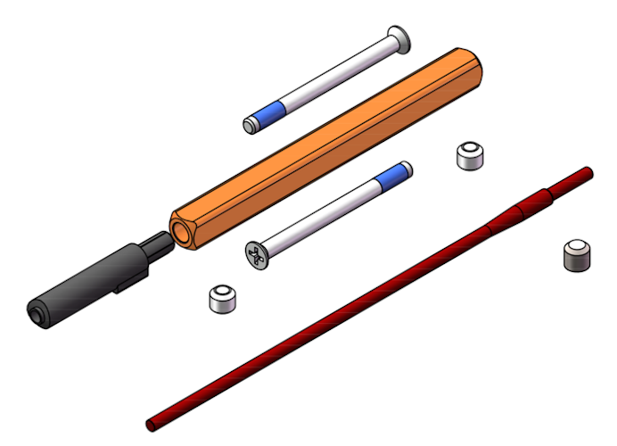 Griffwerk Voll- und Hohlstiftsets zur Türstärkeerweiterung für Garnituren
