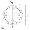 Vorschaubild Supersprox Stahl-Kettenrad 520 38Z (Schwarz)