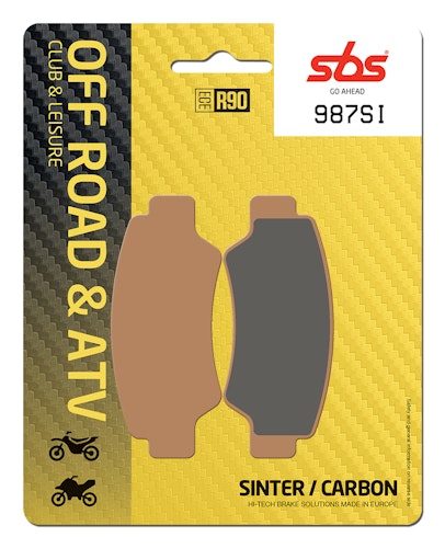 SBS Bremsbelag 987SI Offroad Sinter