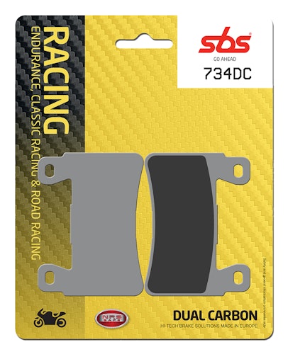SBS Bremsbelag 734DC Road Racing Dual Carbon