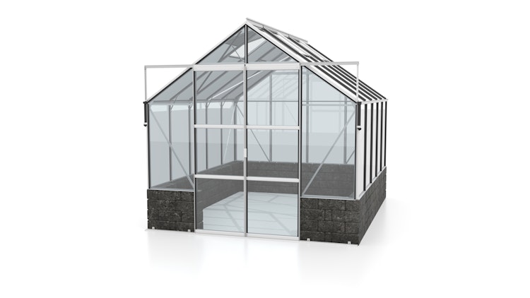Vitavia Gewächshaus Cassandra 8300 inkl. Sockelmauer - 8,3 m²