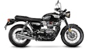 Vorschaubild LeoVince 2x SLIP-ON Edelstahl CLASSIC RACER für TRIUMPH BONNEVILLE T100