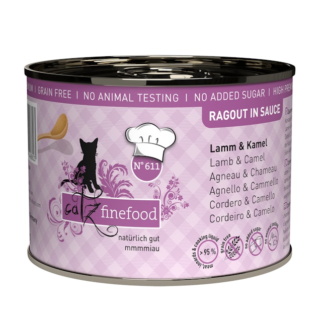 Cats finefood Ragout 190 Gramm KatzennassfutterVorschaubild