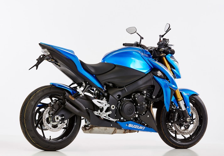 HURRIC SLIP-ON Schalldämpfer Pro 2 Edelstahl beschichtet für SUZUKI GSX-S 1000,GSX-S 1000F