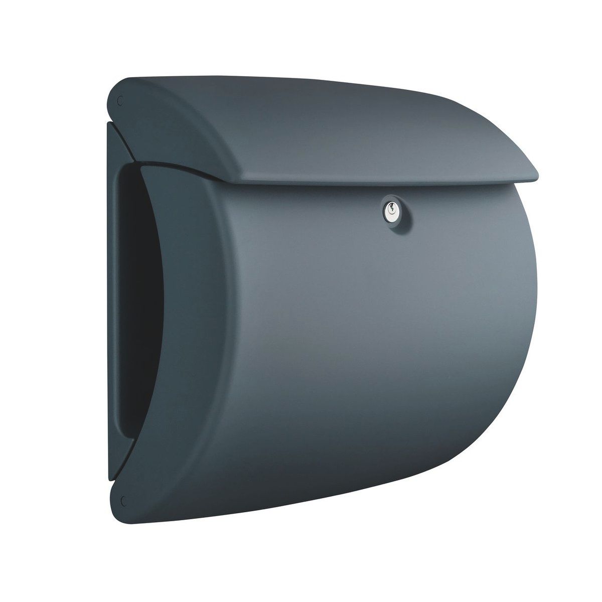 Burg Wächter Grau Briefkasten, Kunststoff-Briefkasten Pearl 886 Gr (17.80 X 38 X 40 Cm) - Image 3