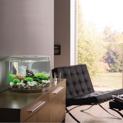 BiOrb Deko Aquarium TUBE 15 mit MCR - 15 Liter