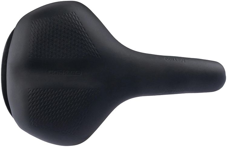 CONTEC Sattel Metric schwarz Maße (L x B) 255 x 185 mm