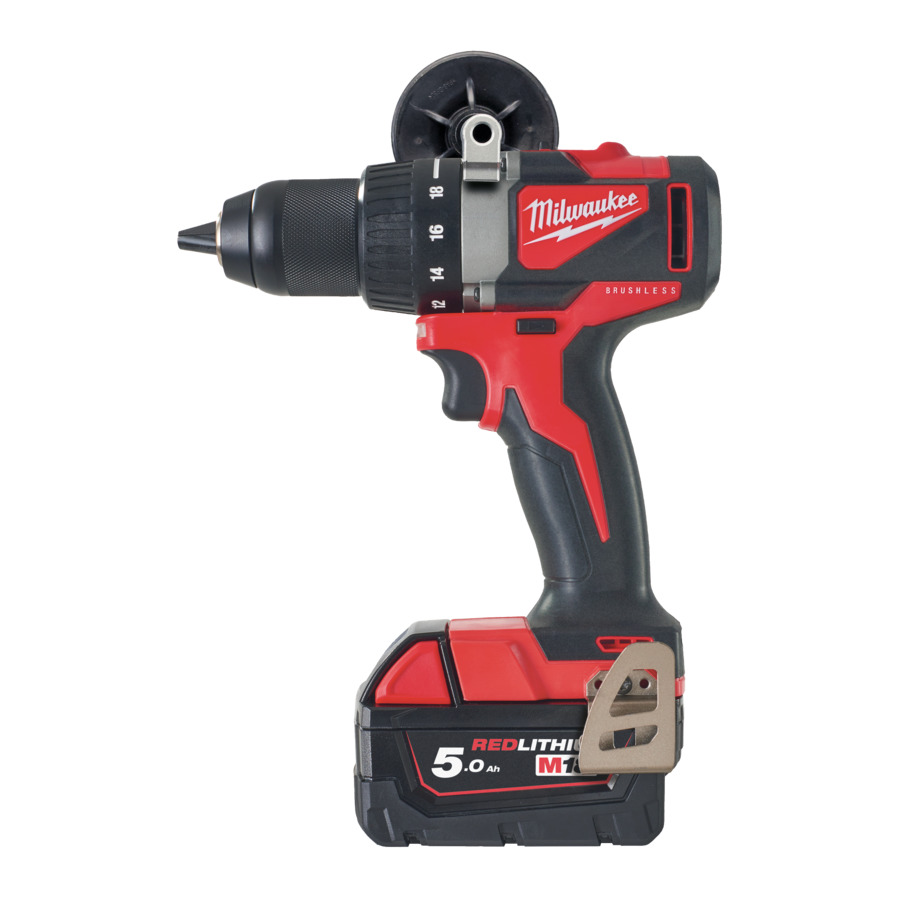 Milwaukee M18BLDD2-502X AKKU-BOHRSCHRAUBER IN2 4933464515