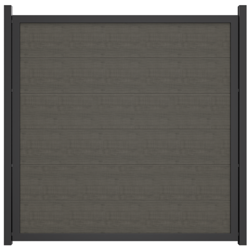 GroJa BasicLine NOVA Sichtschutz PVC Bausatz Sondermaß