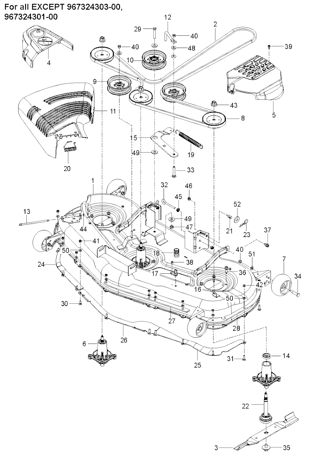Explosionszeichnung Ersatzteile