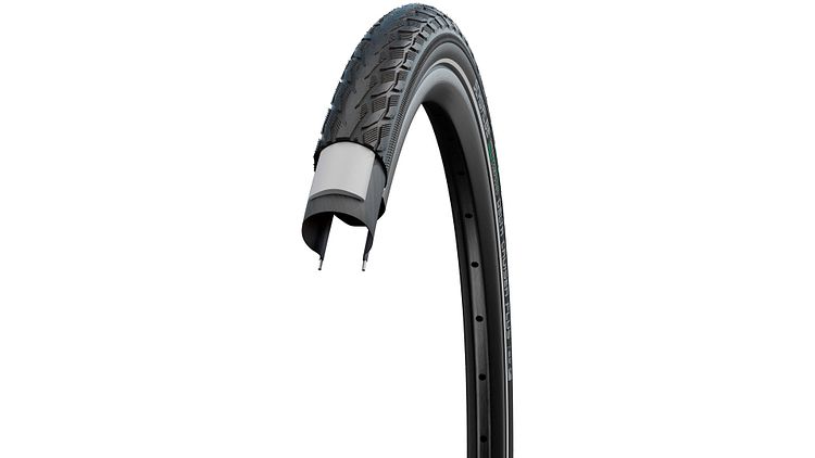 Schwalbe Reifen "Delta Cruiser Plus" Active Line Drahtreifen 28 Zoll schwarz