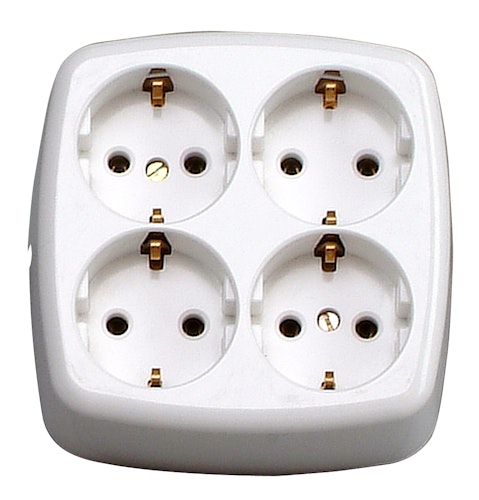 Kopp Steckdosenleiste weiss - 121001009