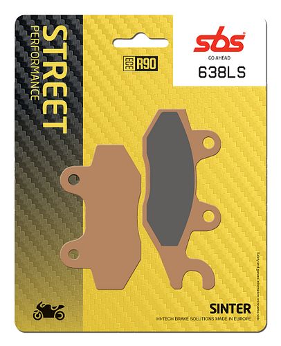 SBS Bremsbelag 638LS Street Sinter