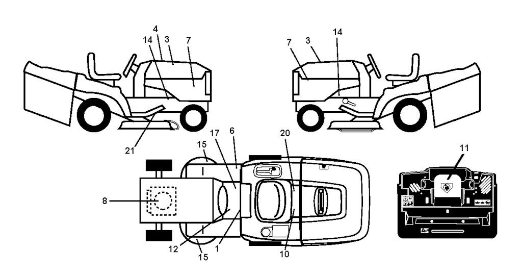 Explosionszeichnung Ersatzteile