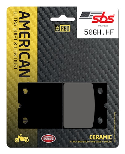 SBS Bremsbelag 506H.HF Street High Power Ceramic