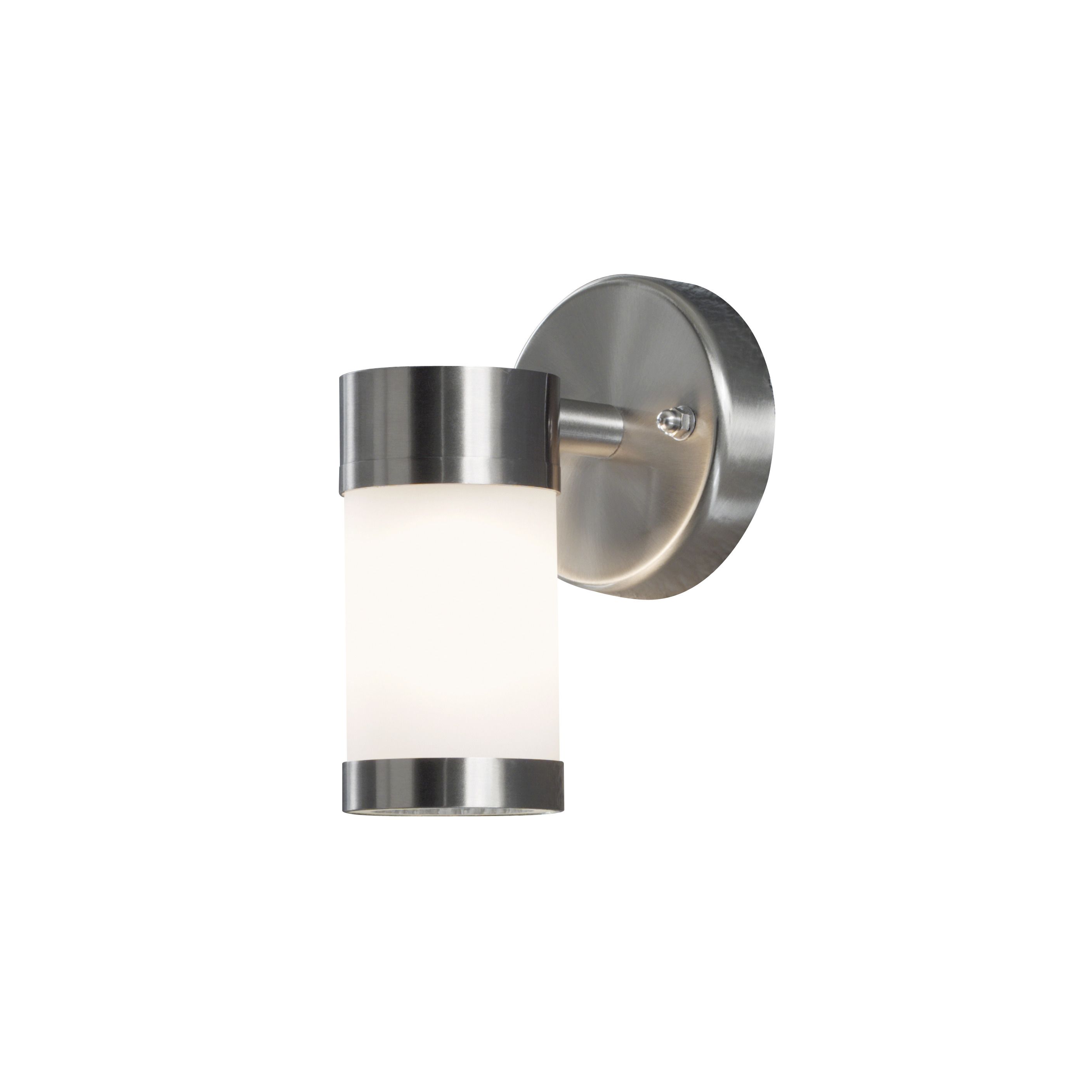 Konstsmide Halogenspot Modena, Edelstahl, gefrostetes Glas (7593-000)