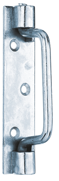 Alberts® Torgriff Typ St. Etienne galv. blau verzinkt Länge 127 mm Breite 30 mm