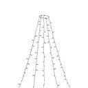 Vorschaubild Konstsmide Weihnachtsbeleuchtung  LED Baummantel bernstein H180cm Ring Ø8cm