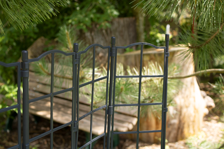 KHW Calypso Pflanzkasten auf Rollen mit Bewässerungssystem + modularem Spalier