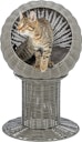 Vorschaubild Höhle Amalia, Polyrattan, rund, ø 42 × 70 cm, grau