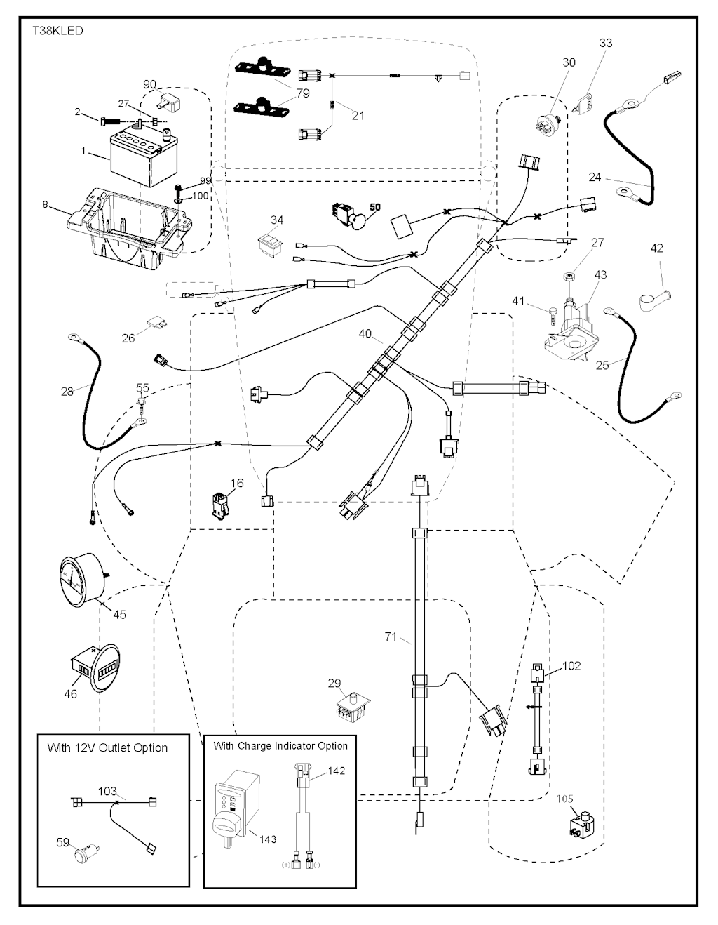 Explosionszeichnung Ersatzteile