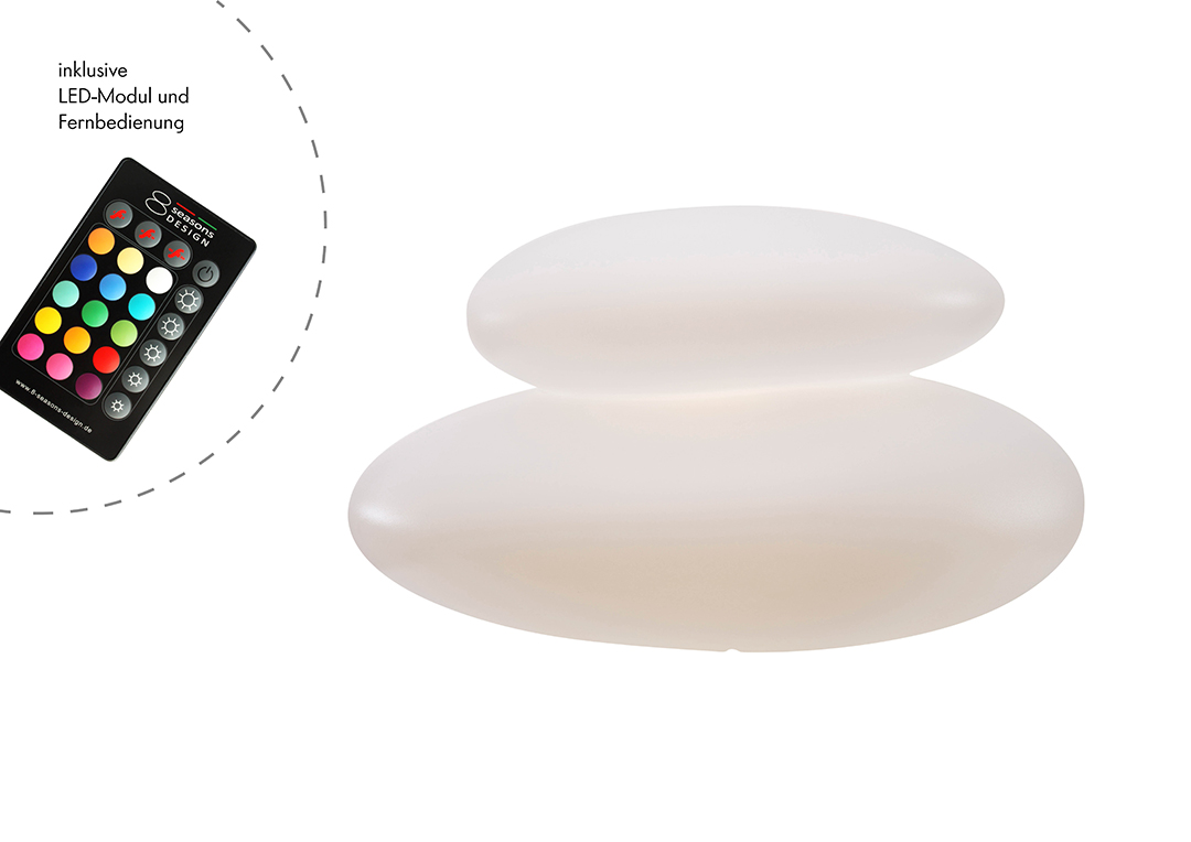 8 seasons design LED-Dekoleuchte Shining Stone (RGB)