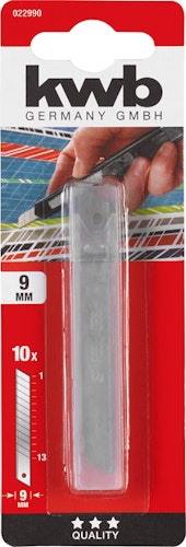 kwb 10 Abbrechklingen 9 mm 22990