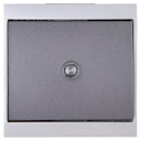 Vorschaubild Kopp Taster MALTA silber/anthrazit, beleuchtet