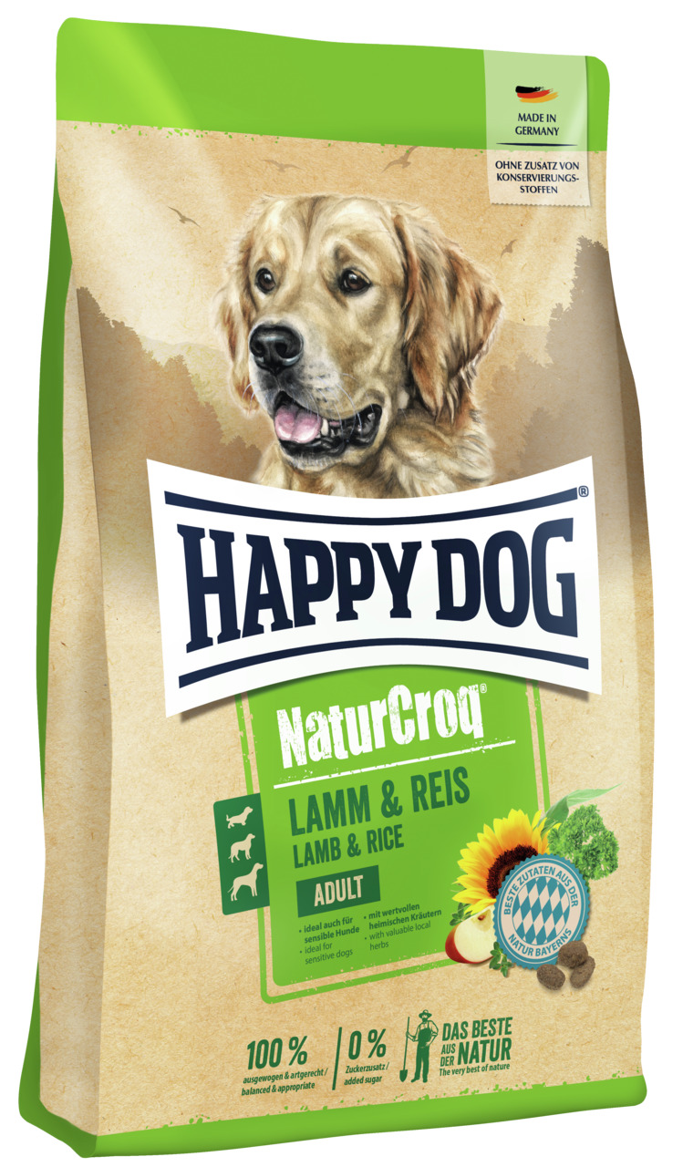 Happy Dog 11kg NaturCroq Lamm & Reis