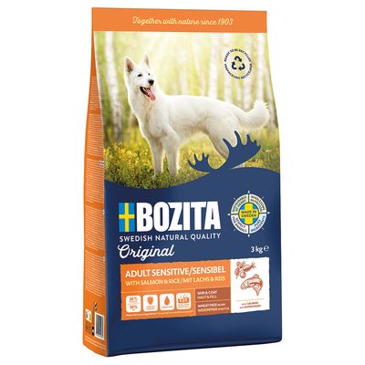 Bozita 3kg Original Adult Se.Skin&Coat