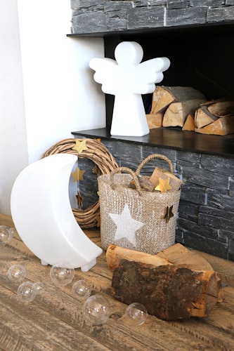 8 seasons design LED-Dekoleuchte Shining Moon (WW), verschiedene Größen