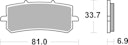 Vorschaubild SBS Bremsbelag 962SP Street Upgrade Evo Sinter