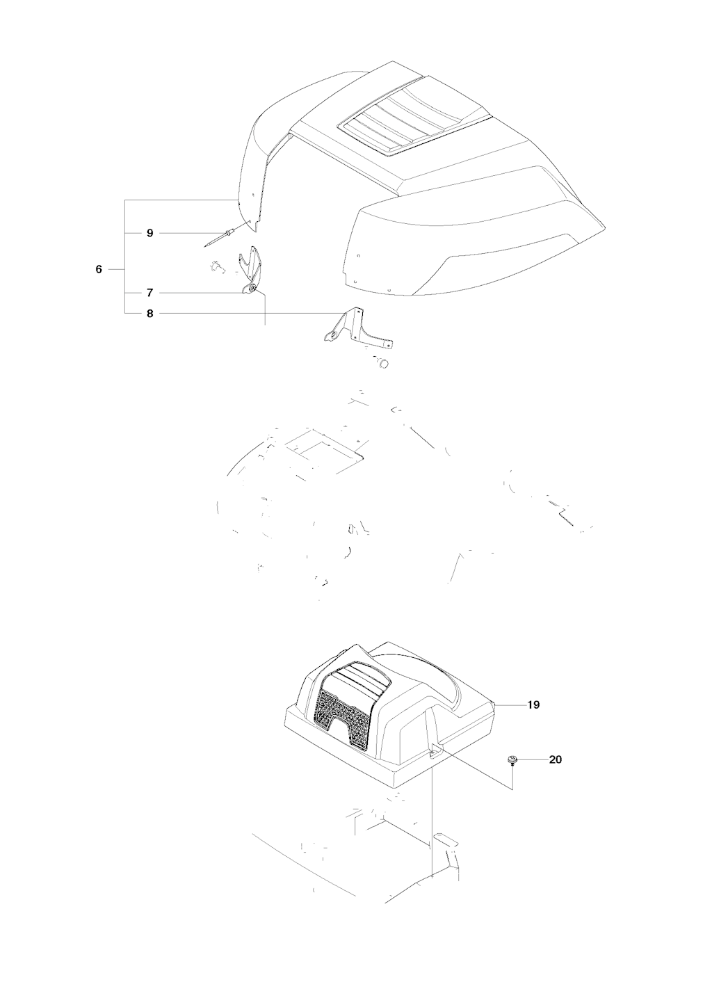 Explosionszeichnung Ersatzteile
